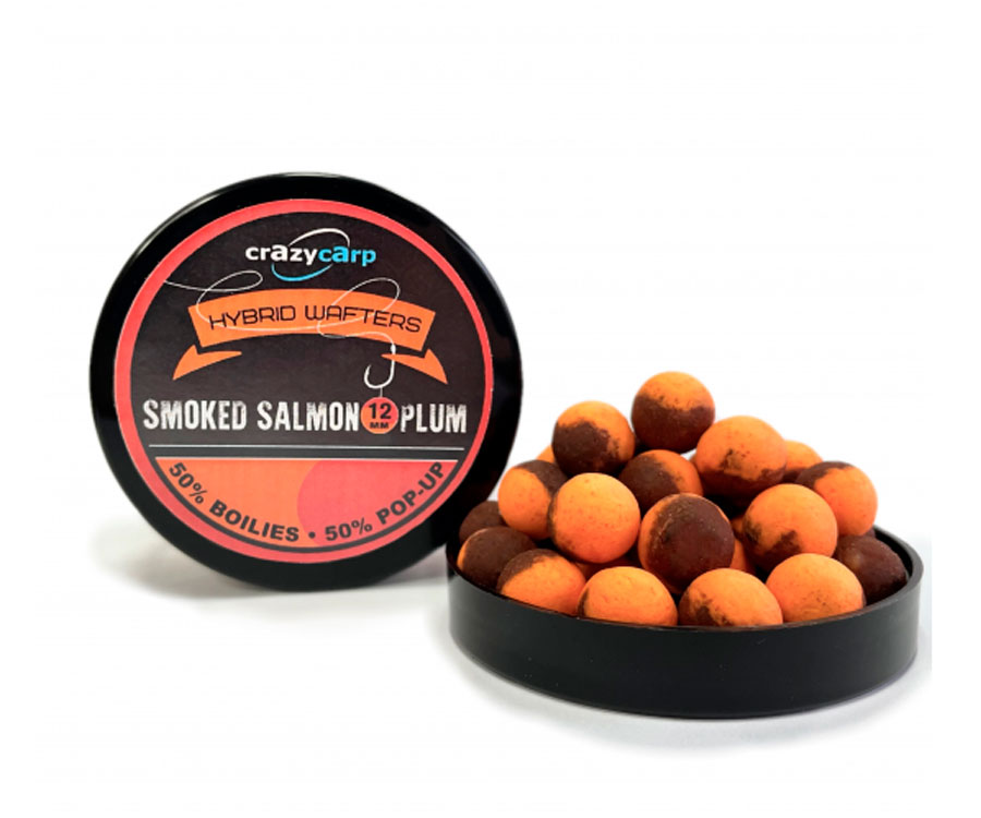 Бойлы Crazy Carp Smoked Salmon & Pineapple 12мм купить в Киеве и